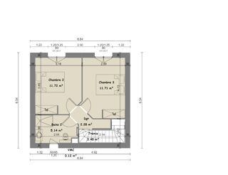  Maison � vendre 4 pi�ces 95 m�