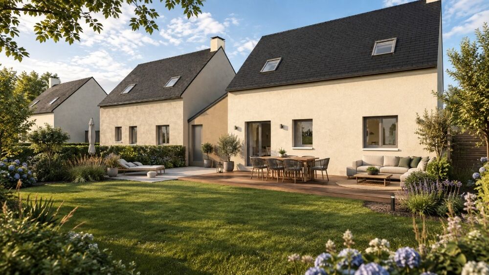 Votre maison neuve à proximité du centre-bourg de La Bau....