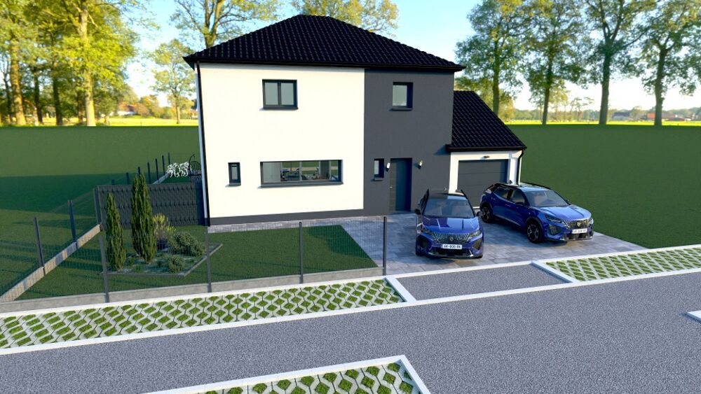 A construire à Arleux (59151) cette maison à étage de 13....