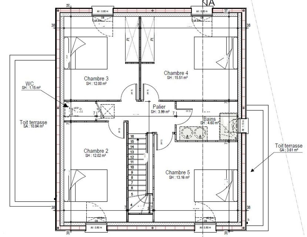 vente Maison - 6 pièce(s) - 138 m² Le Mans (72000)