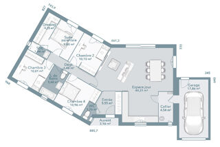  Maison à vendre 4 pièces 112 m²