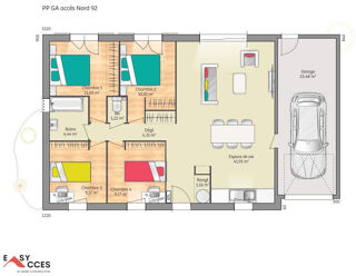  Maison 5 pi�ces 92 m� Parign�-l'�v�que