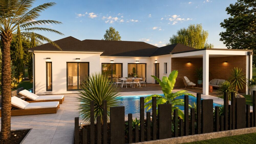 MAISON À CONSTRUIRE DE 120 M² PROCHE DE TOURS AVEC 4 PIÈ....