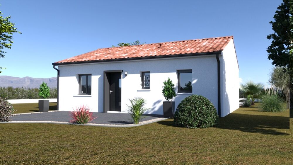 Cette jolie maison de plain-pied à construire n'attend p....