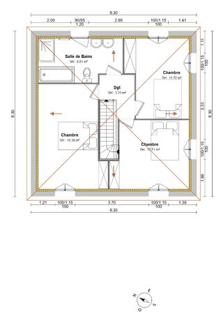  Maison à vendre 5 pièces 94 m²