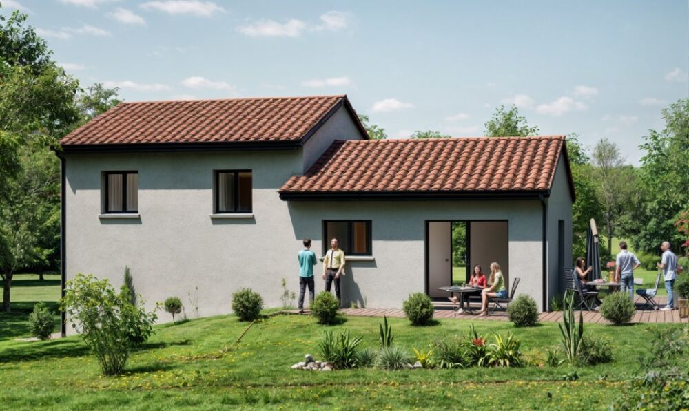 Découvrez cette maison moderne de 94m², alliant confort ....