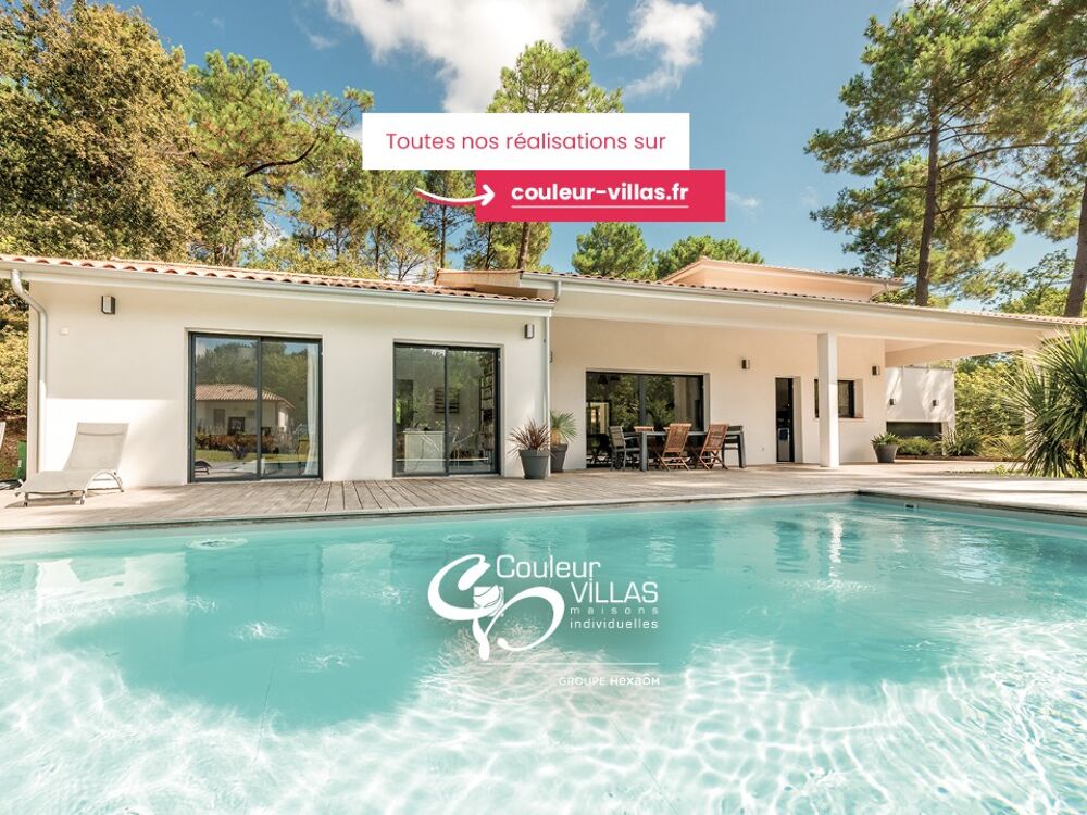 VILLA ELAURA - 105 m² + GARAGE - STYLE CÔTE LANDAISE<BR/....