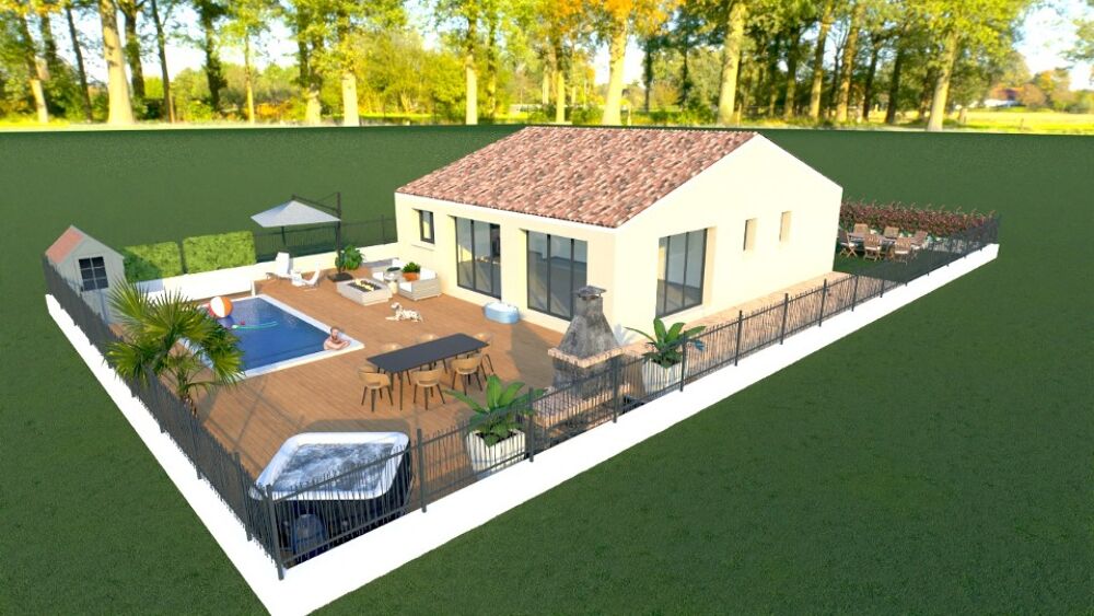 MAISON À CONSTRUIRE DE 85 M² IDÉALEMENT SITUÉE À SAUVIAN....