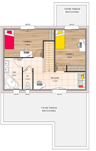  Maison 5 pi�ces 106 m� Vern-d'anjou