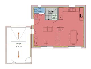  Maison � vendre 5 pi�ces 83 m�