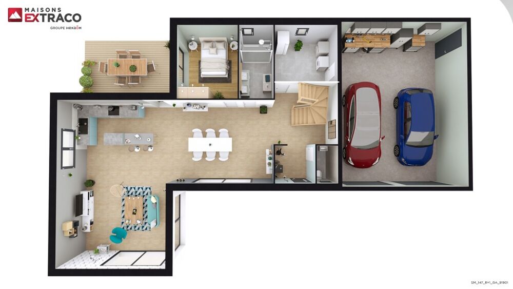 vente Maison - 5 pièce(s) - 147 m² Gommerville (76430)