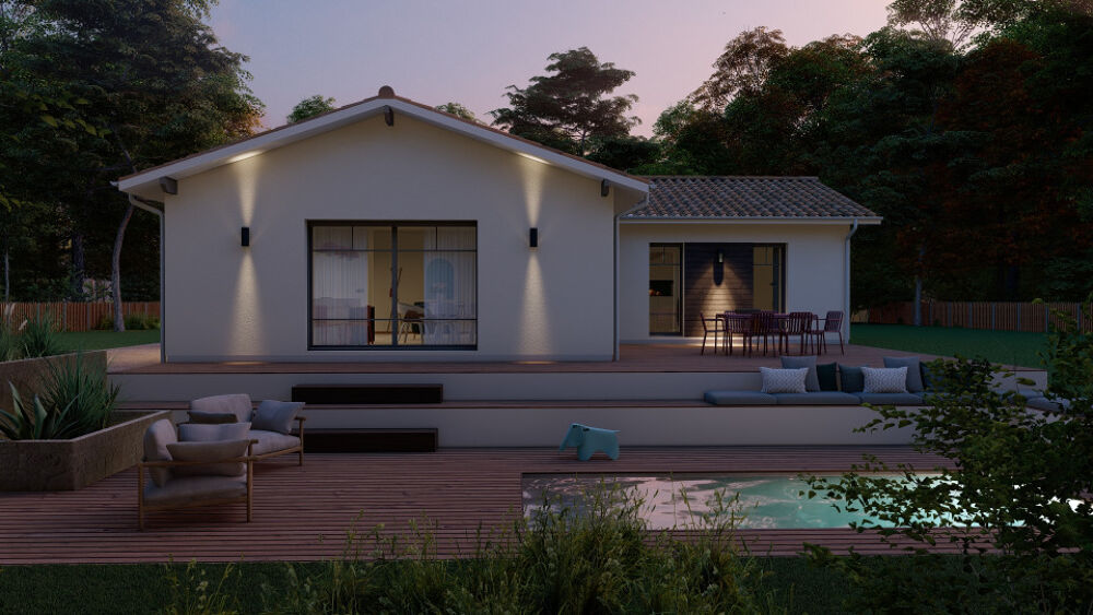🏠Projet : terrain + maison à CARCANS (33121): &#....