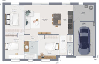  Maison à vendre 5 pièces 80 m²