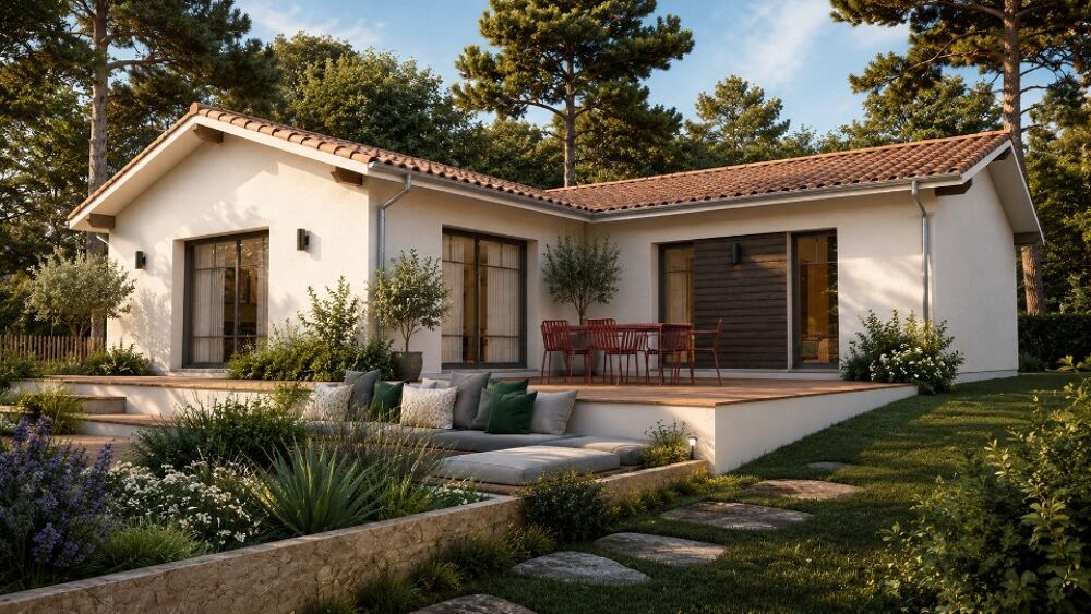 Villa Illiade + terrain à Saubrigues - Coeur de village,....