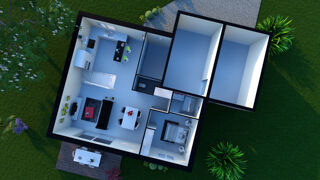  Maison � vendre 3 pi�ces 60 m�