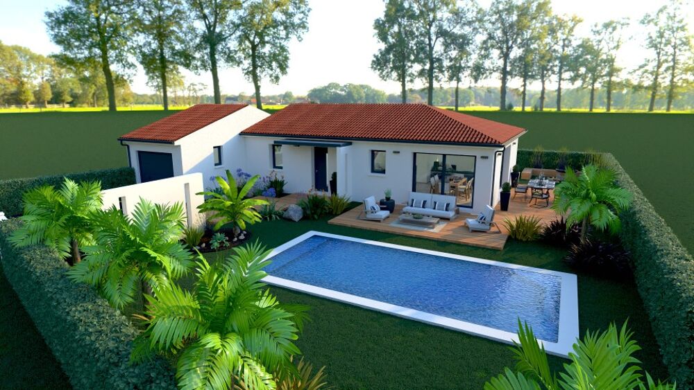 MAISON À CONSTRUIRE DE 90 M² IDÉALEMENT SITUÉE À CANOHÈS....