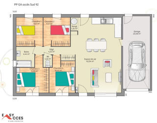  Maison 5 pièces 92 m² Savigné-l'Évêque