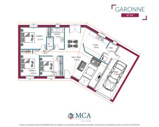  Maison  vendre 3 pices 69 m