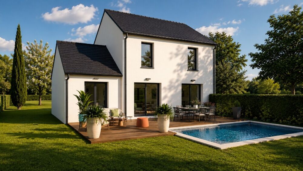 MAISON À CONSTRUIRE DE 90 M² PROCHE DE TOURS Ce....