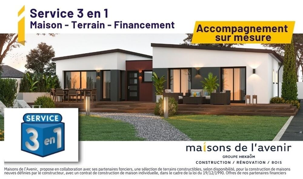 MAISON À CONSTRUIRE DE 130 M² PROCHE DE SAINT-NAZAIRE<BR....