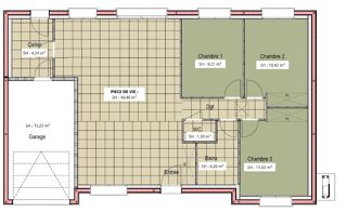  Maison 5 pi�ces 81 m� Saint-jean-d'ass�