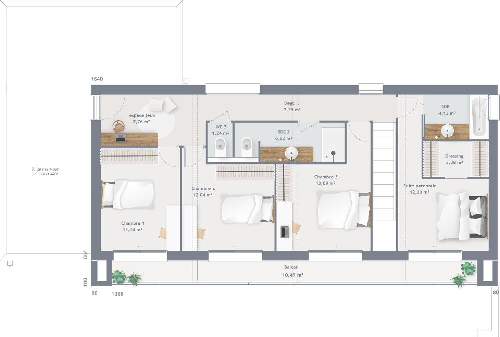 vente Maison - 8 pièce(s) - 160 m² Le Pecq (78230)