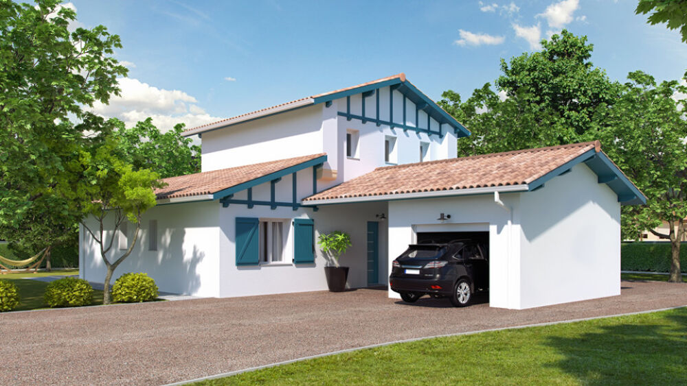 VILLA ELAURA - 105 m² + GARAGE - STYLE CÔTE LANDAISE<BR/....