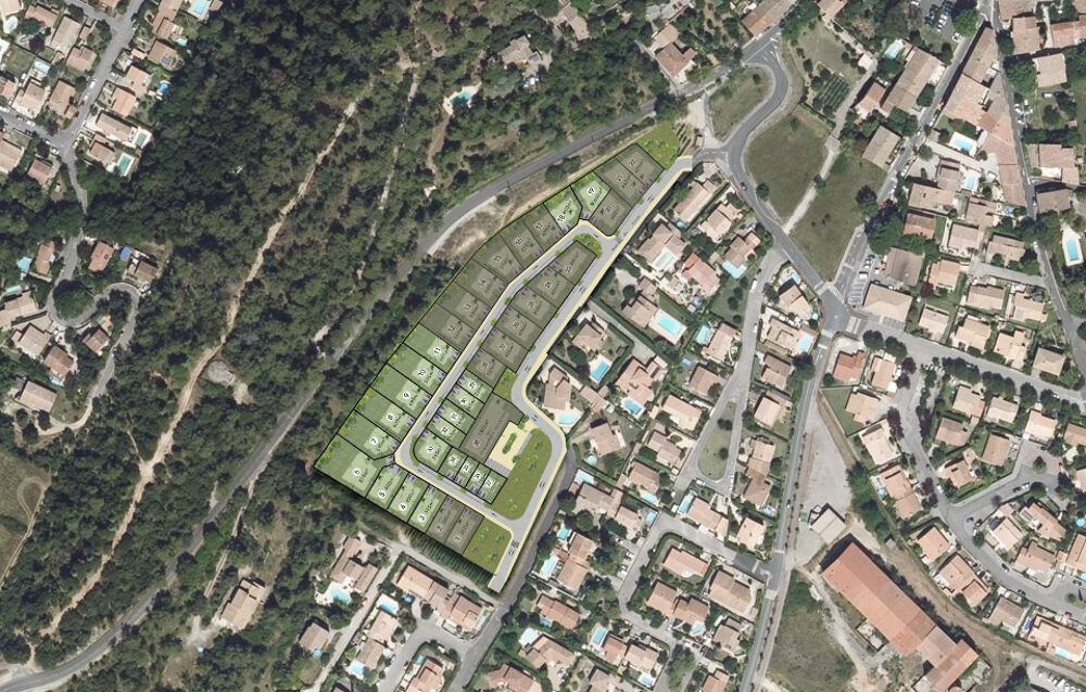 vente Terrain - 355 m² Montarnaud (34570)