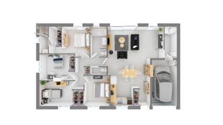  Maison � vendre 5 pi�ces 103 m�