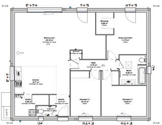  Maison � vendre 4 pi�ces 100 m�