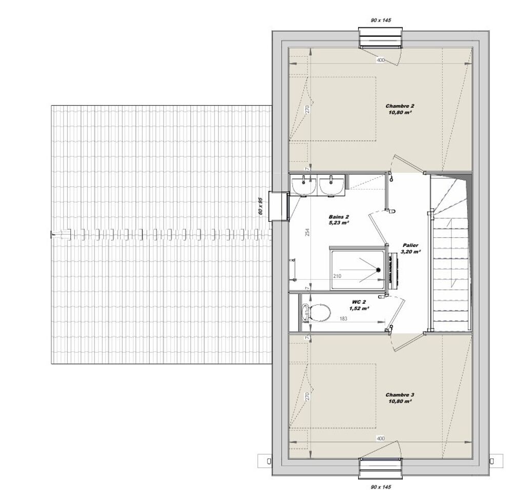 vente Maison - 4 pièce(s) - 86 m² Talmont-Saint-Hilaire (85440)