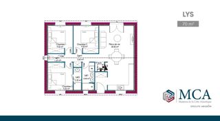  Maison 4 pi�ces 70 m� Bieujac