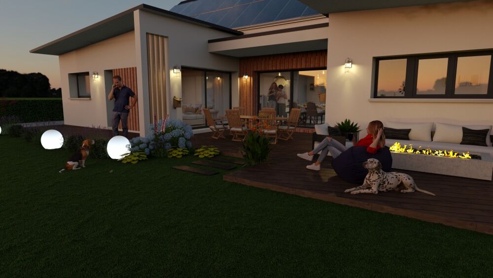 🏡 Projet Construction : Grande Maison Plain-Pied....