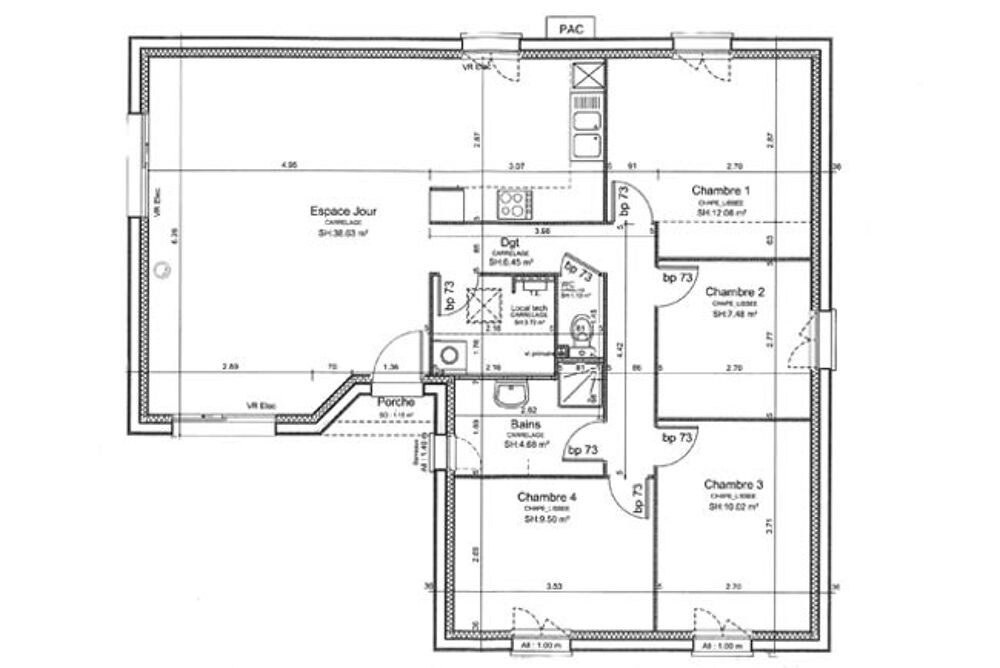 MAISON À CONSTRUIRE DE 94 M² À SAINT-NICOLAS-D'ALIERMONT....