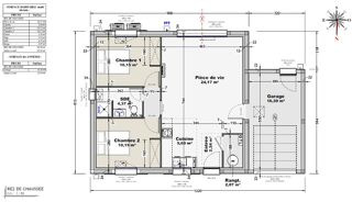  Maison à vendre 3 pièces 60 m²
