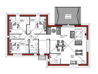  Maison � vendre 4 pi�ces 100 m�