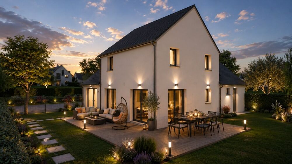 Belle maison à construire de 127 m², avec une grande piè....