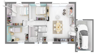  Maison à vendre 4 pièces 95 m²
