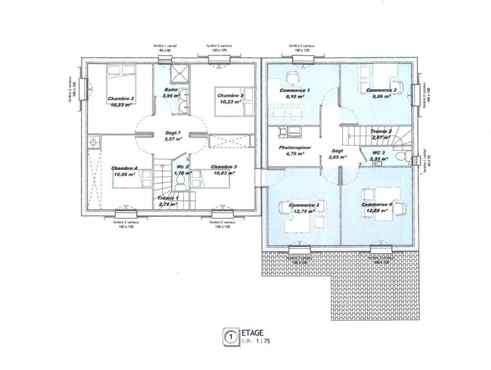 "Immeuble de bureaux avec potentiel de développement - 6....