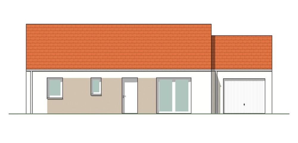MAISON NEUVE À CONSTRUIRE DE 80 M² DANS UN EMPLACEMENT P....