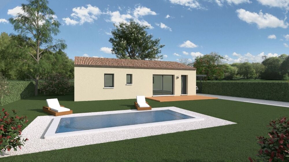 Villa neuve à construire à St Chaptes hors lotissement. ....