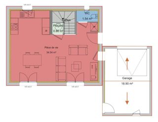  Maison � vendre 4 pi�ces 73 m�