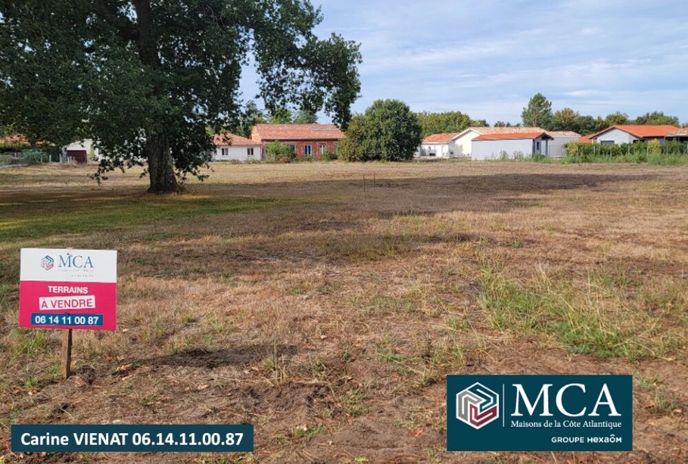 vente Terrain - 444 m² Bias (40170)