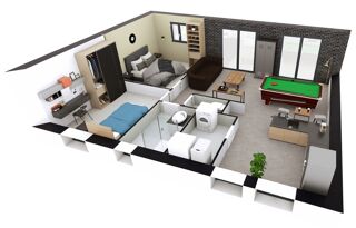  Maison � vendre 3 pi�ces 65 m�