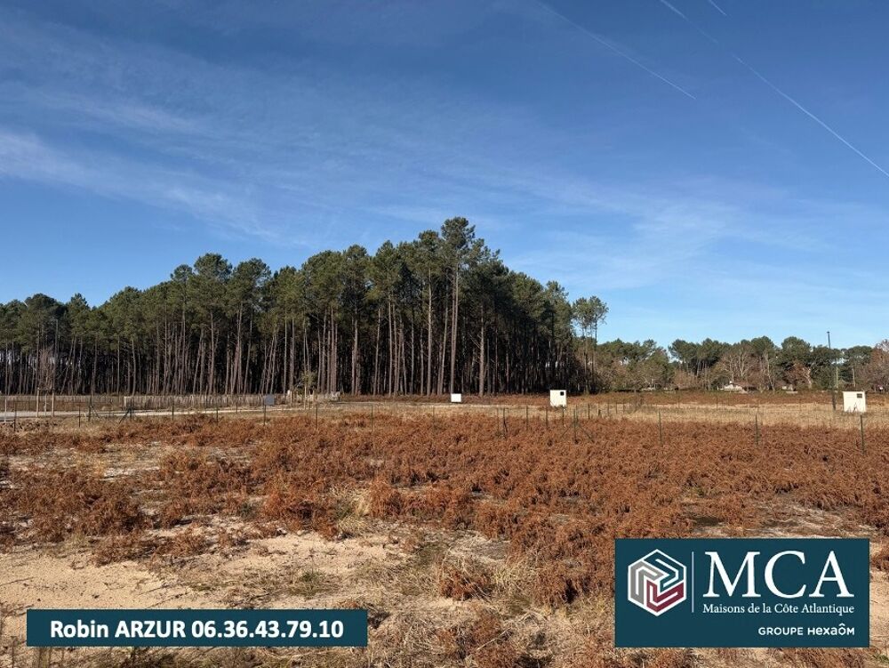 vente Terrain - 580 m² Vielle-Saint-Girons (40560)