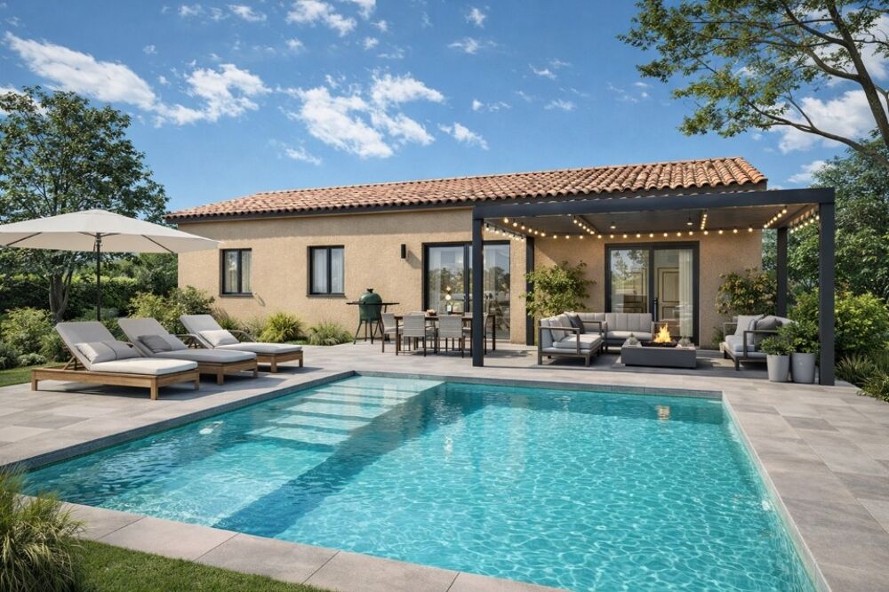 Maison + Terrain à Solliès-Toucas - 398 000 &euro; D....