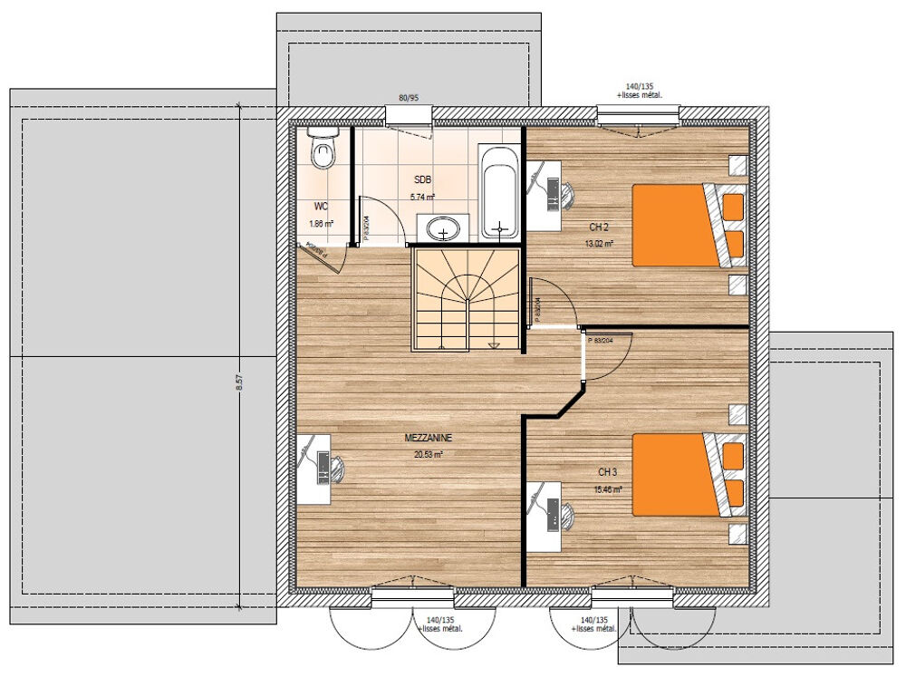 vente Maison - 5 pièce(s) - 134 m² Ancenis (44150)