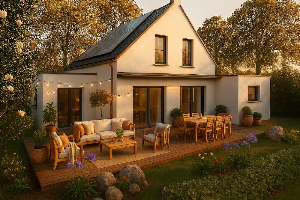 vente Maison - 4 pi�ce(s) - 132 m� Plo�ven (29550)