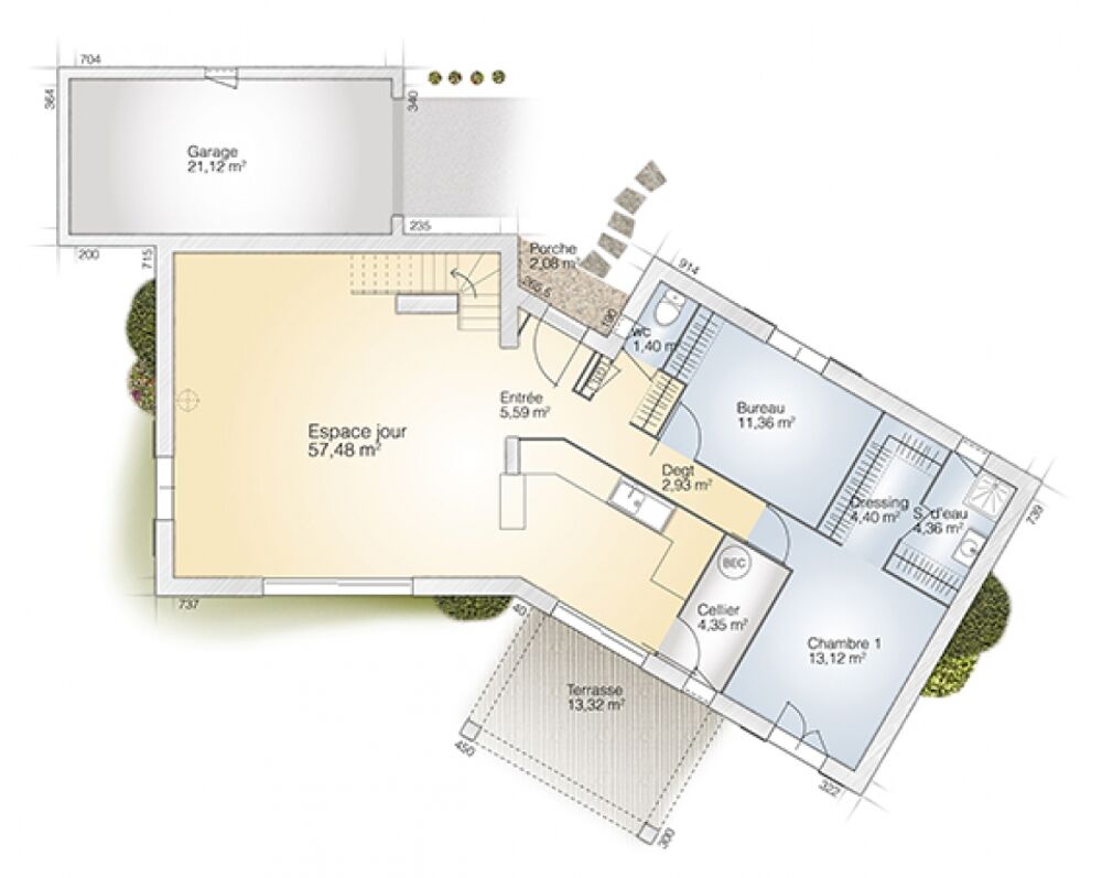 vente Maison - 6 pièce(s) - 145 m² Castelnou (66300)