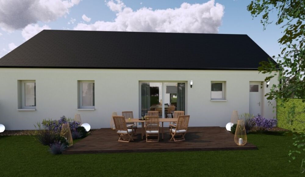 Maison F5 (90 m²) en vente à Druye Gare Druye à 245 ....